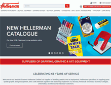 Tablet Screenshot of hellermans.com